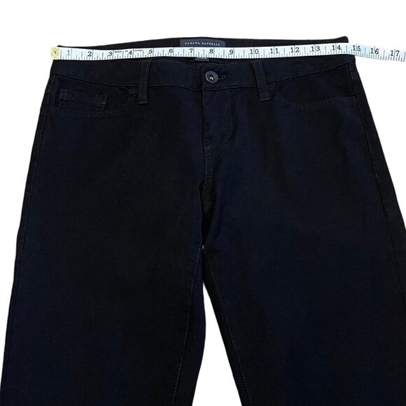 Banana Republic Stretch Black Legging Jegging Mid-Rise Skinny Size 4 - Picture 10 of 16
